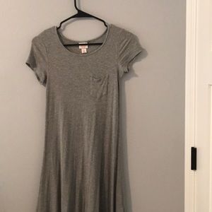 grey Mossimo t-shirt dress with front pocket